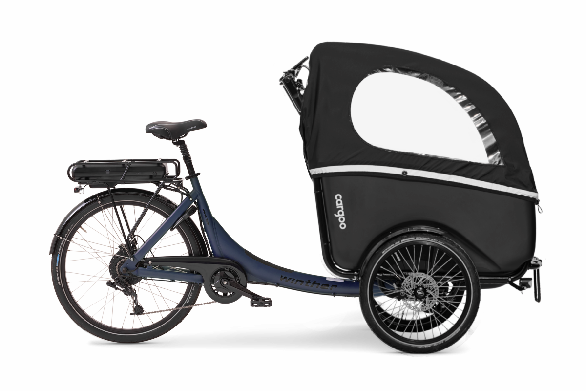 Winther - Cargoo - Bafang rear (45 Nm) and Shimano SRAM-X4 8 (external)