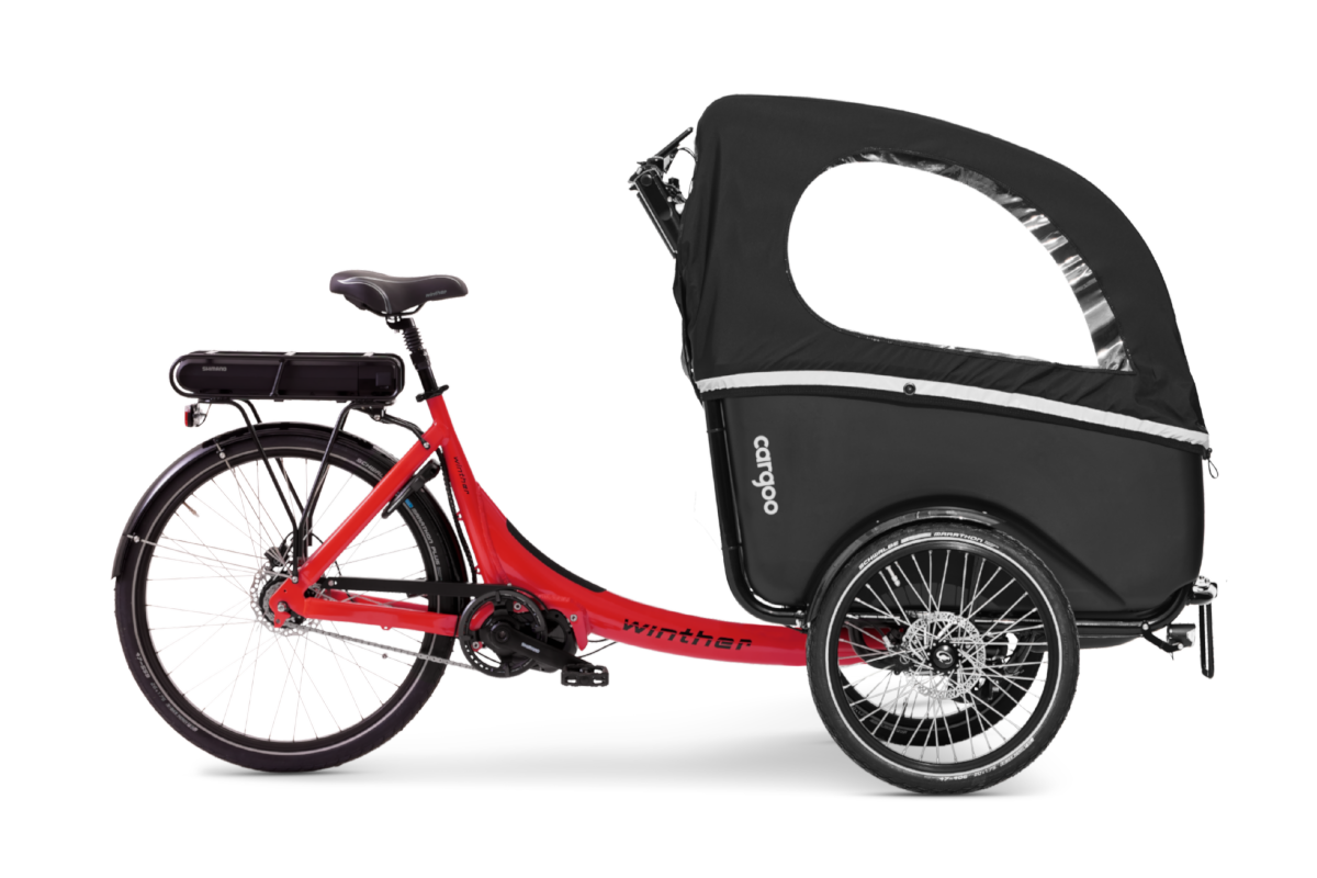 Winther - Cargoo - Bafang rear (45 Nm) and Shimano SRAM-X4 8 (external)