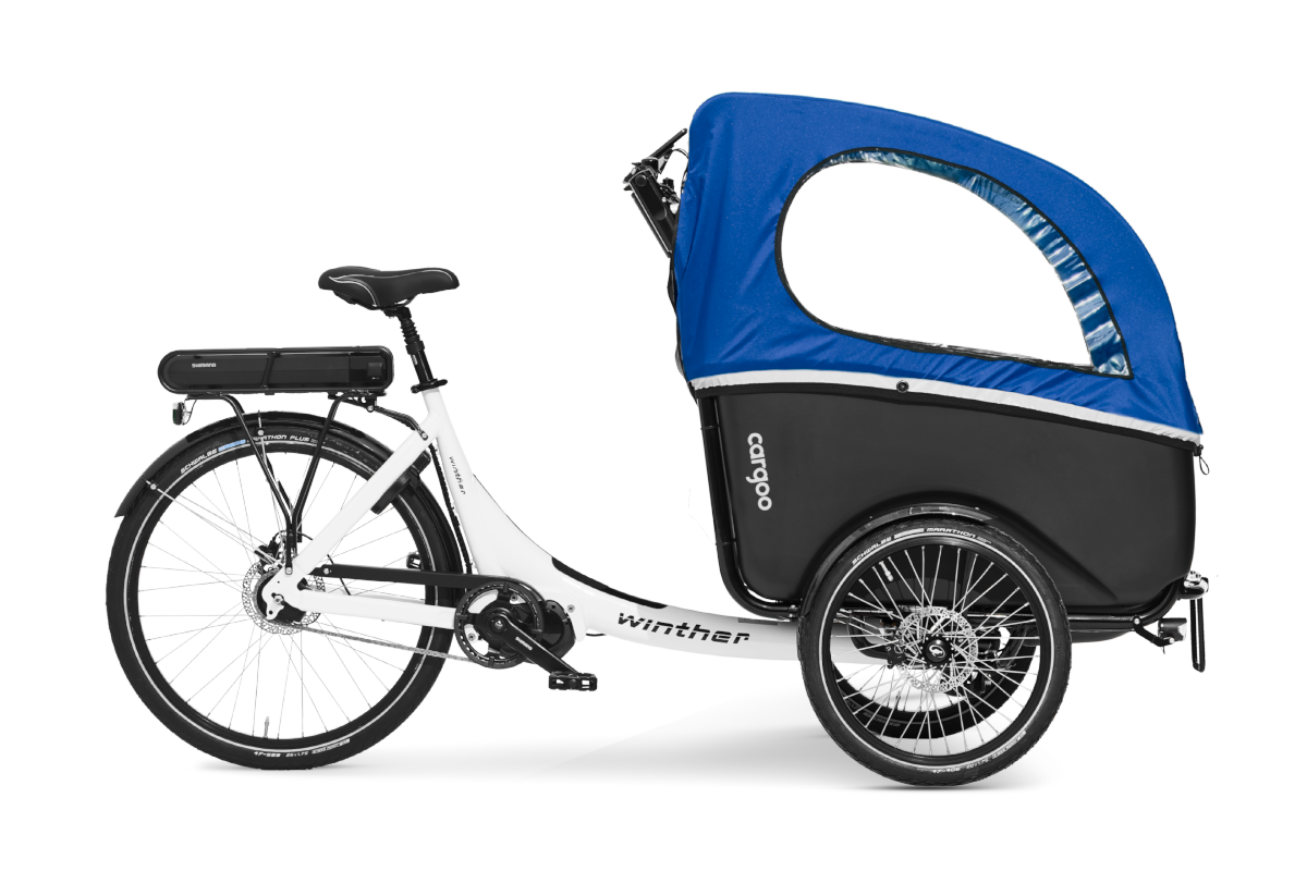 Winther - Cargoo - Bafang rear (45 Nm) and Shimano SRAM-X4 8 (external)