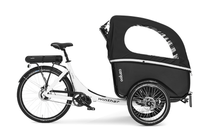 Winther - Cargoo - Bafang trasero (45 Nm) y Shimano SRAM-X4 8 (externo)