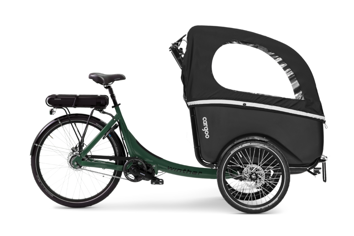Winther - Cargoo - Bafang trasero (45 Nm) y Shimano SRAM-X4 8 (externo)