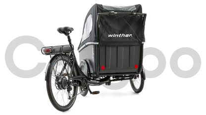 Winther - Cargoo - Bafang trasero (45 Nm) y Shimano SRAM-X4 8 (externo)